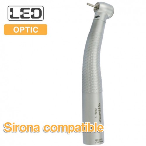 YUSENDENT® CX207-GS-P Professional Dental Handpiece with Led Compatible Sirona (NO Quick Coupler) image 1