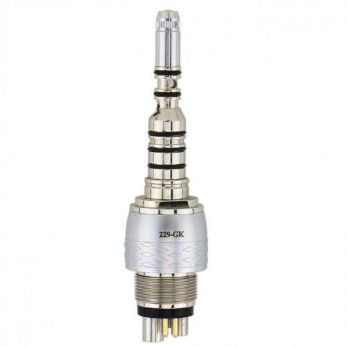 YUSENDENT Professional Dental Fiber-Optic Handpiece LED Quick Coupling Kavo Multiflex 6 Pin image 1