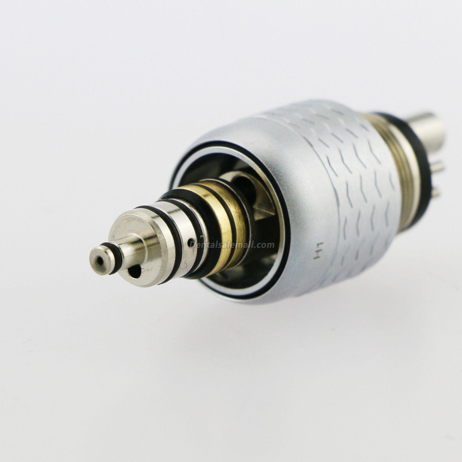 COXO CX229-GW Professional Dental Coupling Coupler 6-Hole for Fiber-Optic High-Speed Turbine Handpiece image 9