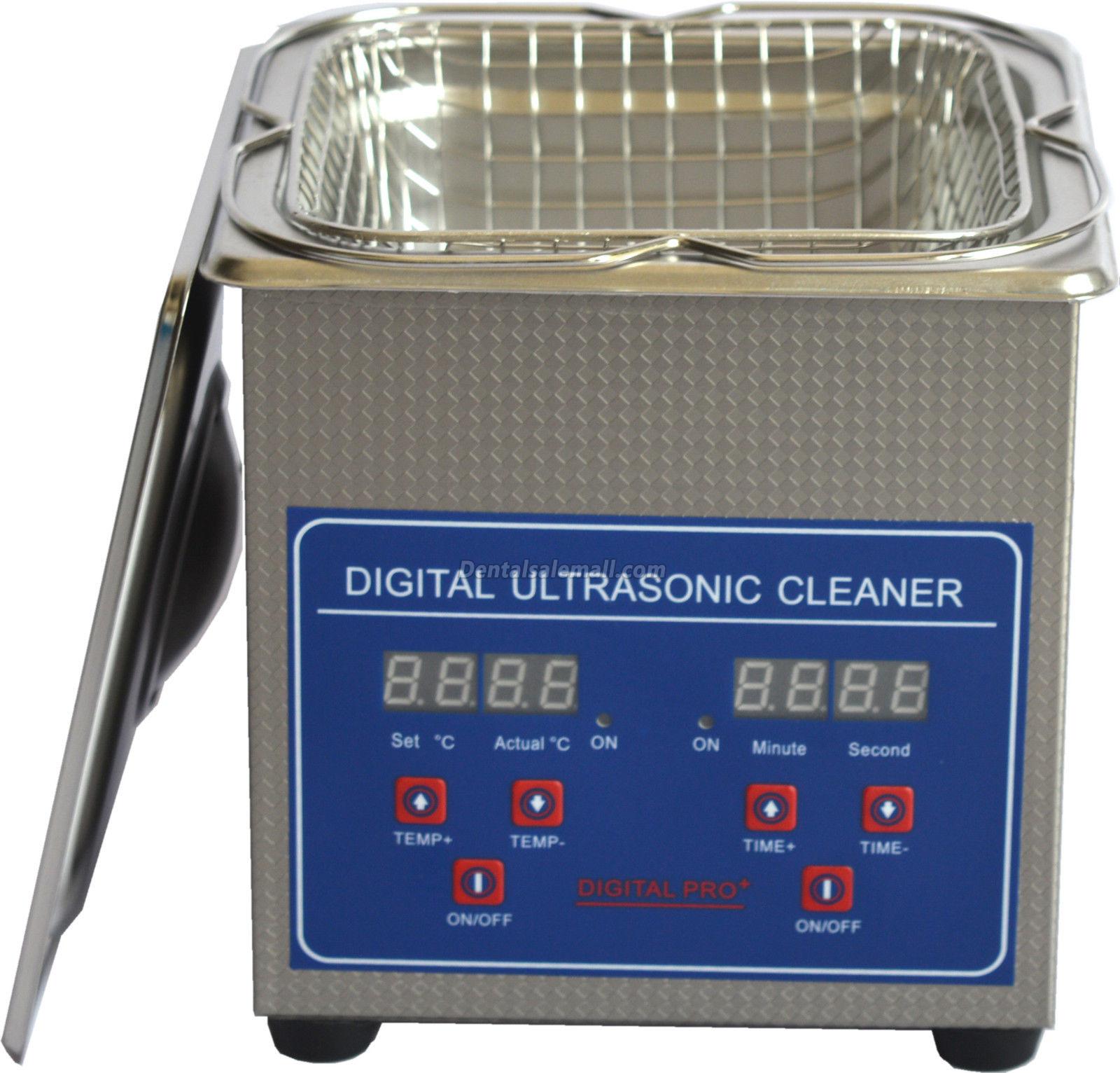 1.3L Digital Control LCD Stainless Steel Ultrasonic Cleaning Machine JPS-08a for Professional Use image 3