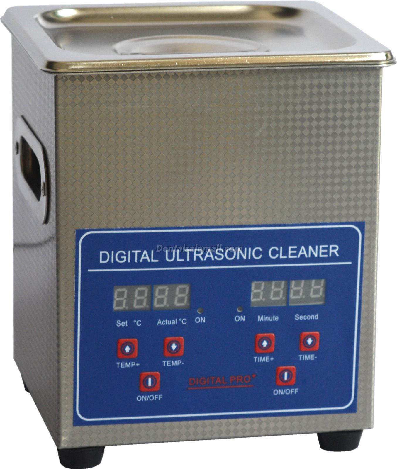 2L Professional Dental Stainless Steel Ultrasonic Cleaner Machine Digital Control JPS-10a image 5