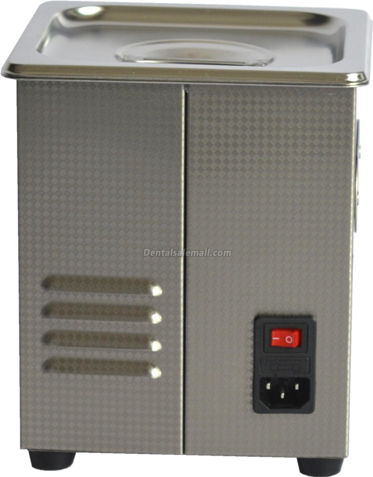 2L Professional Dental Stainless Steel Ultrasonic Cleaner Machine Digital Control JPS-10a image 7