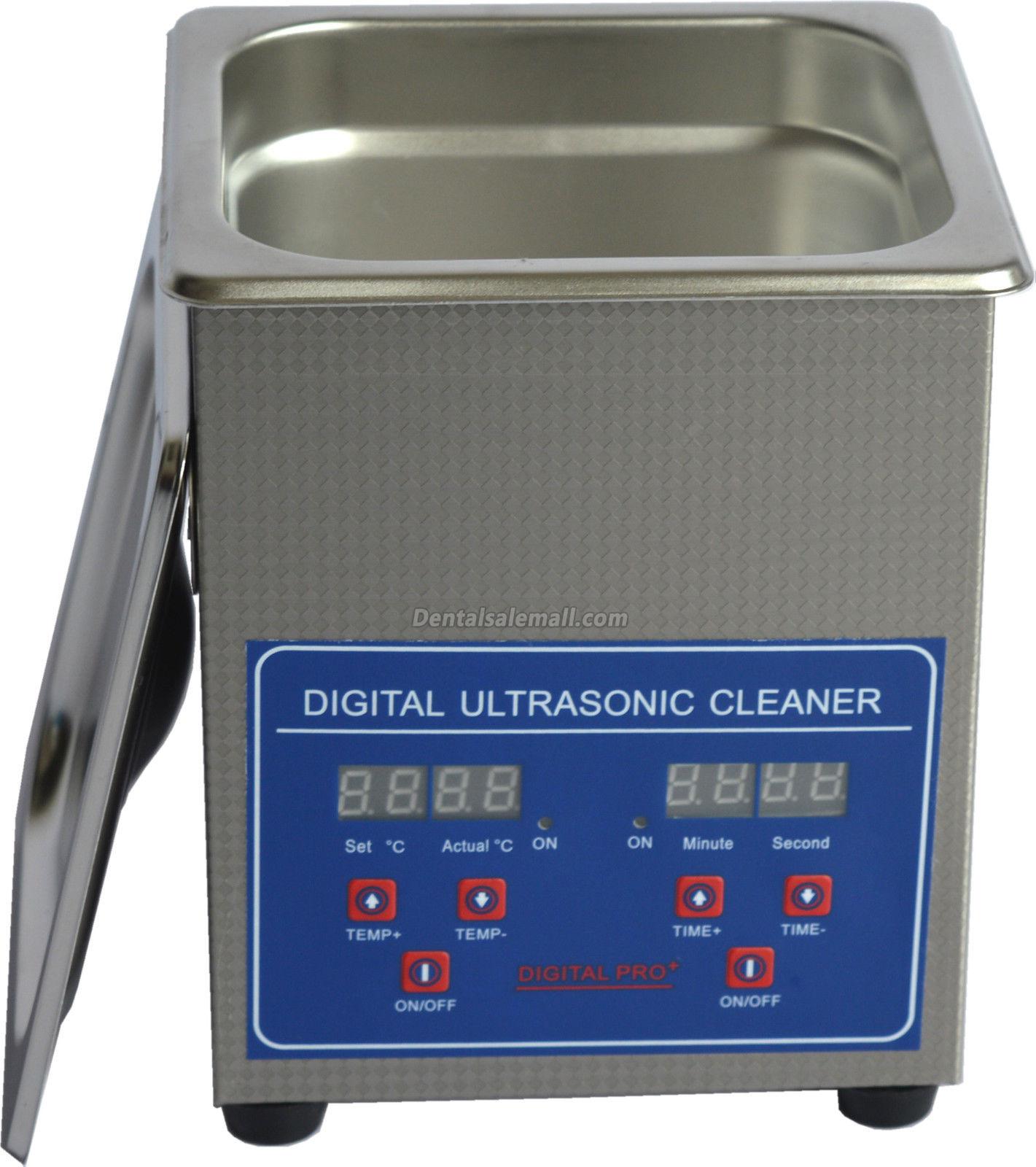 2L Professional Dental Stainless Steel Ultrasonic Cleaner Machine Digital Control JPS-10a image 2