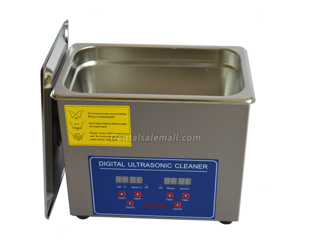 3L Tank Capacity Stainless Ultrasonic Cleaner Machine with Cleaning Basket for Professional Use image 4