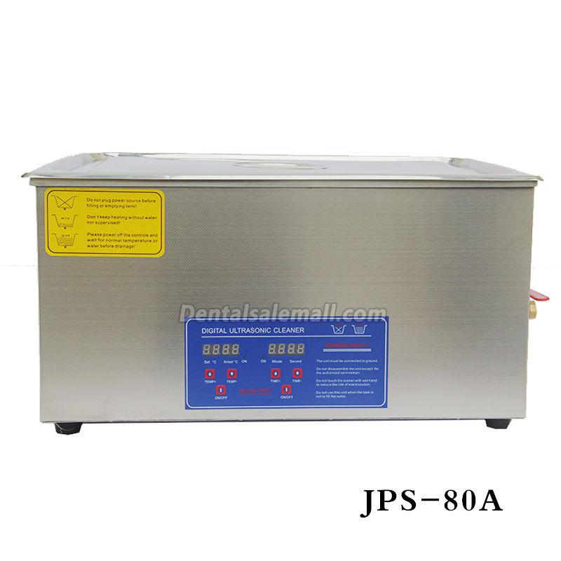 22L Stainless Ultrasonic Cleaner Machine JPS-80a with Digital Control LCD ＆ NC Heating for Professional Use image 2