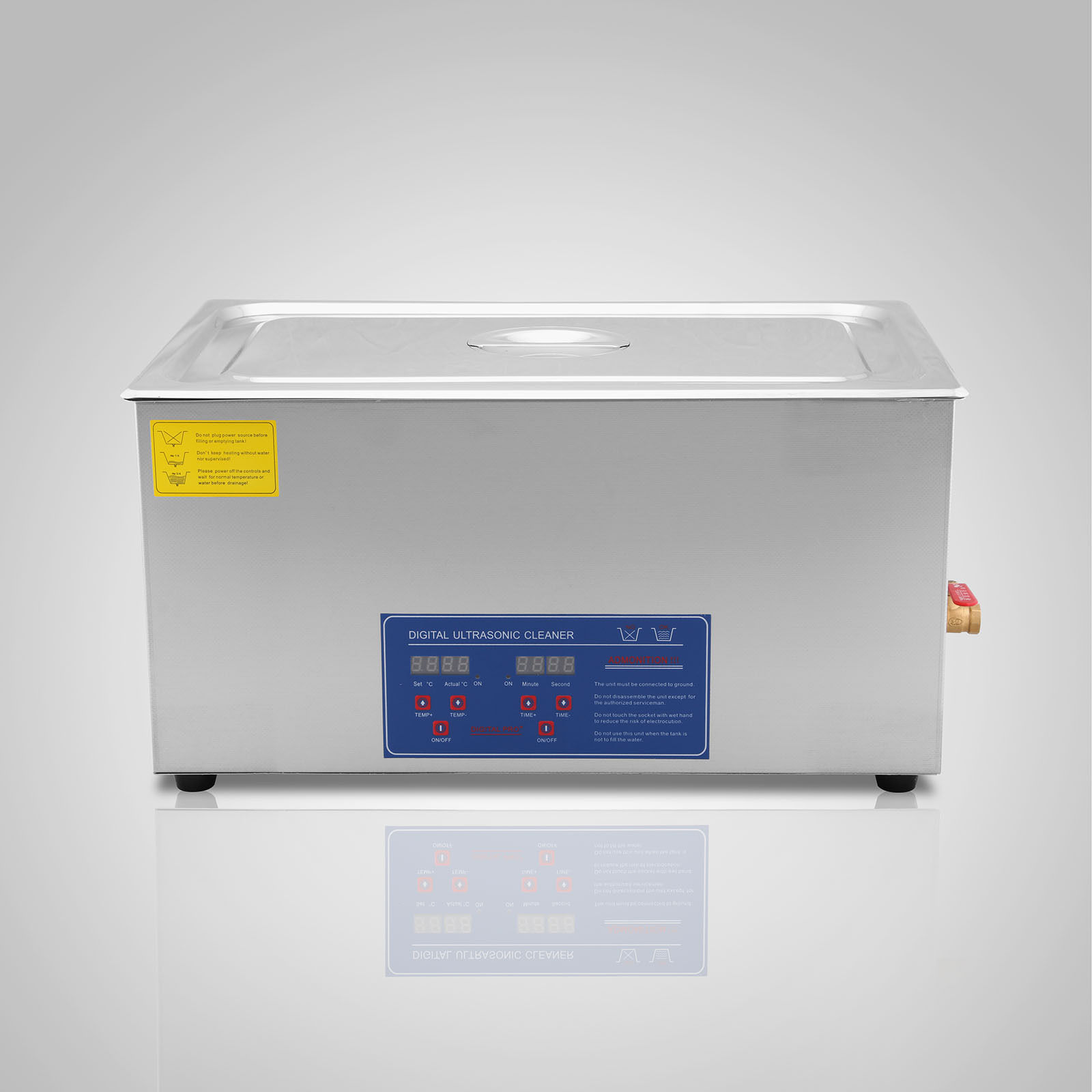 22L Stainless Ultrasonic Cleaner Machine JPS-80a with Digital Control LCD ＆ NC Heating for Professional Use image 8