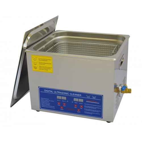 19L Stainless Ultrasonic Cleaner JPS-70a with Digital Control LCD ＆ NC Heating for Professional Use image 1