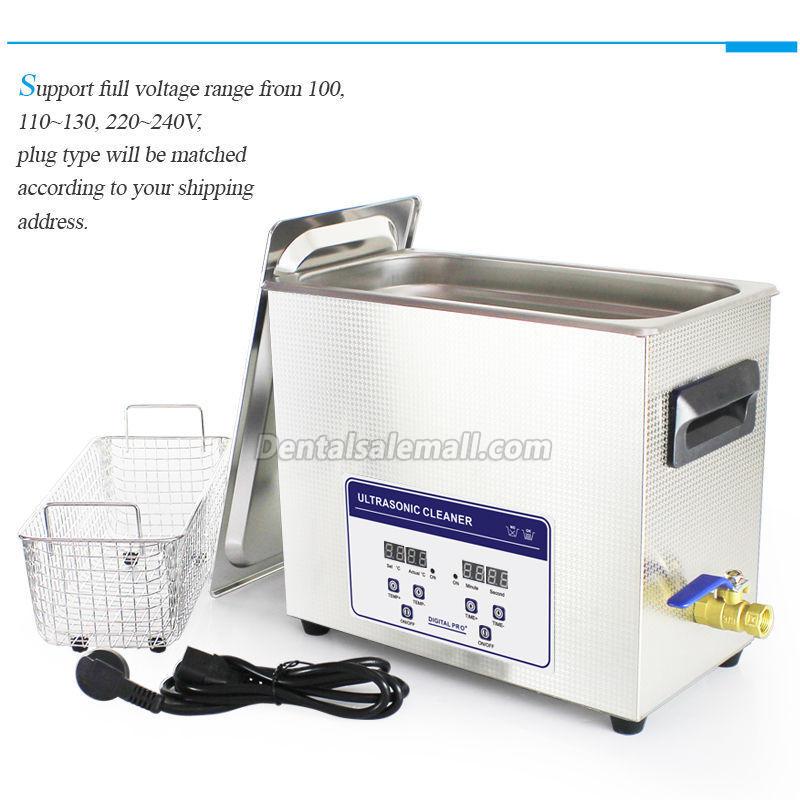 6.5L Ultrasonic Cleaner Machine Ultrasound Solution Jewelry Circuit Board Gun Parts for Professional Use image 5