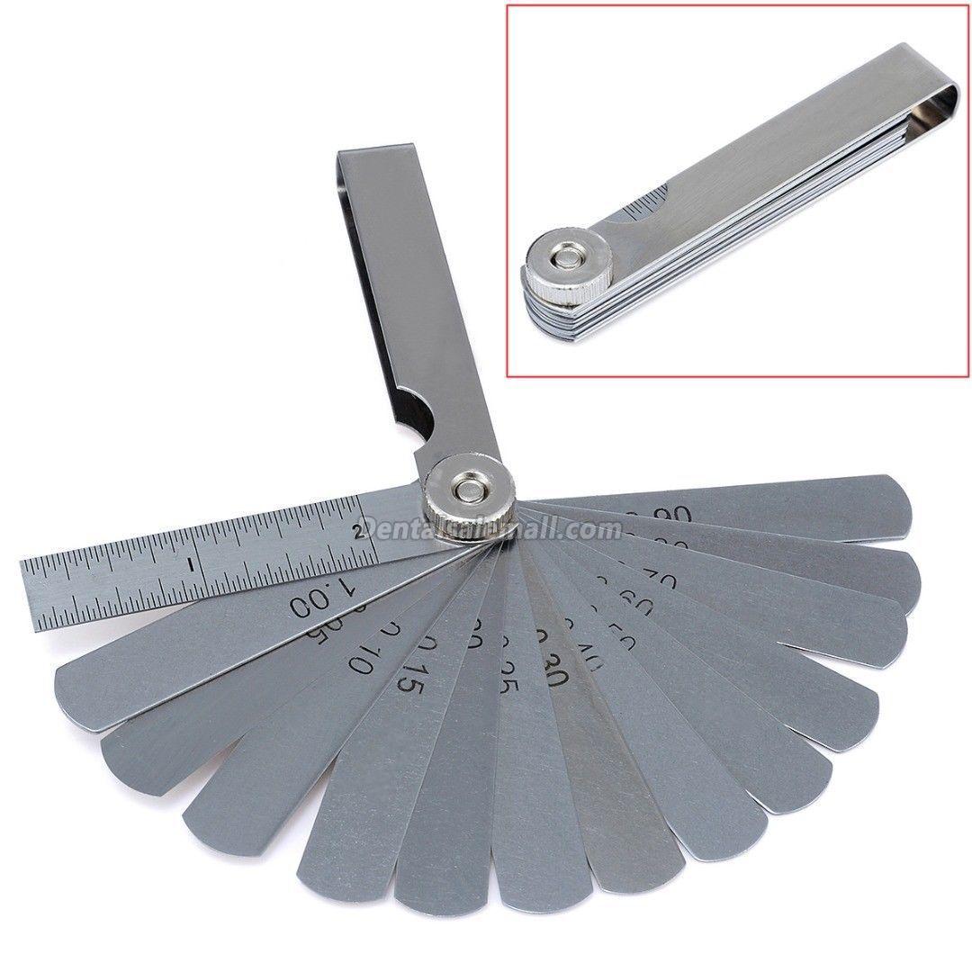 Professional Dental Orthodontic Interproximal Enamel Reduction IPR Gauge Ruler 0.05-1.00 mm image 4