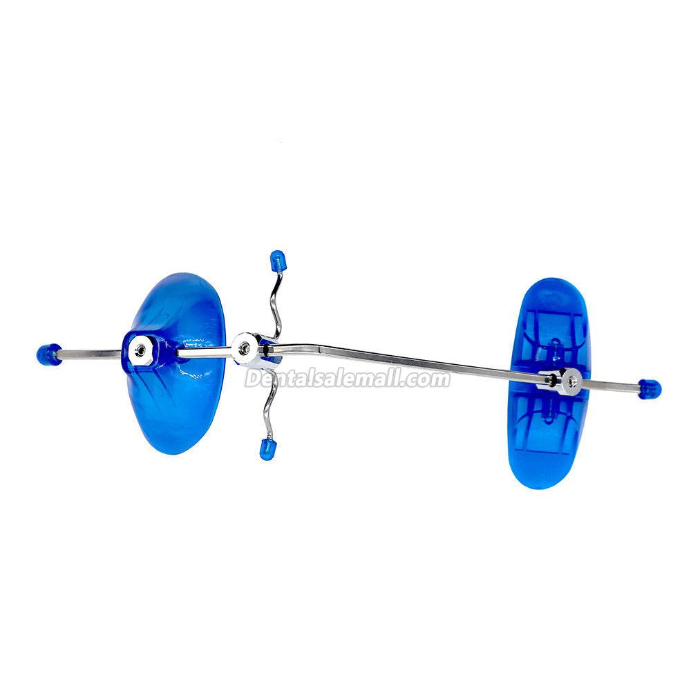 1-Piece Dental Orthodontic Forward Pull Facemask Single Bars Blue image 2