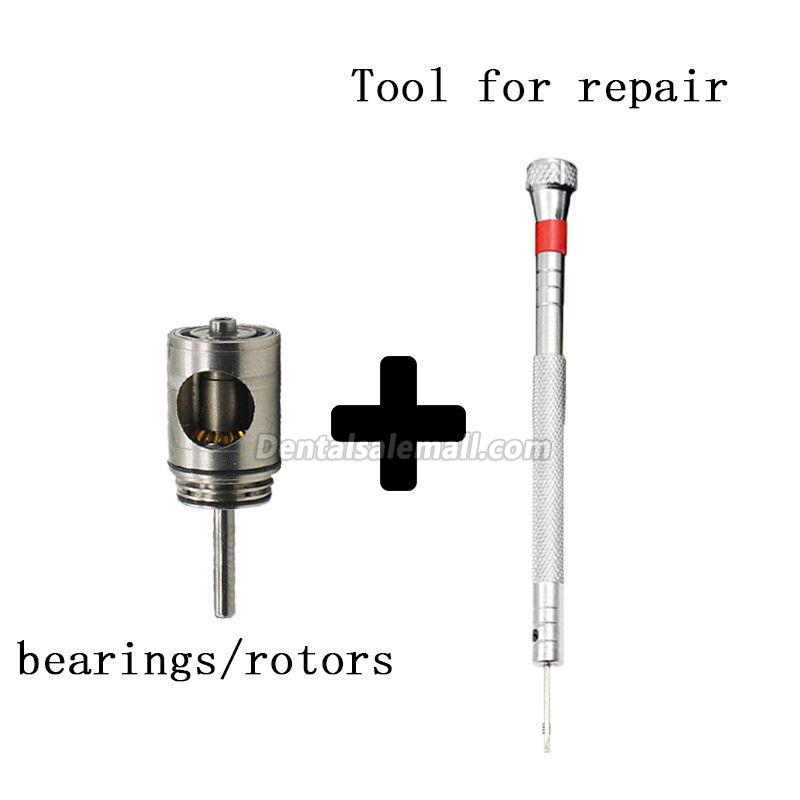 Professional Dental 1:5 Contra-Angle Red Ring Replacement Bearings/ Rotors for NSK TI MAX X95L image 4