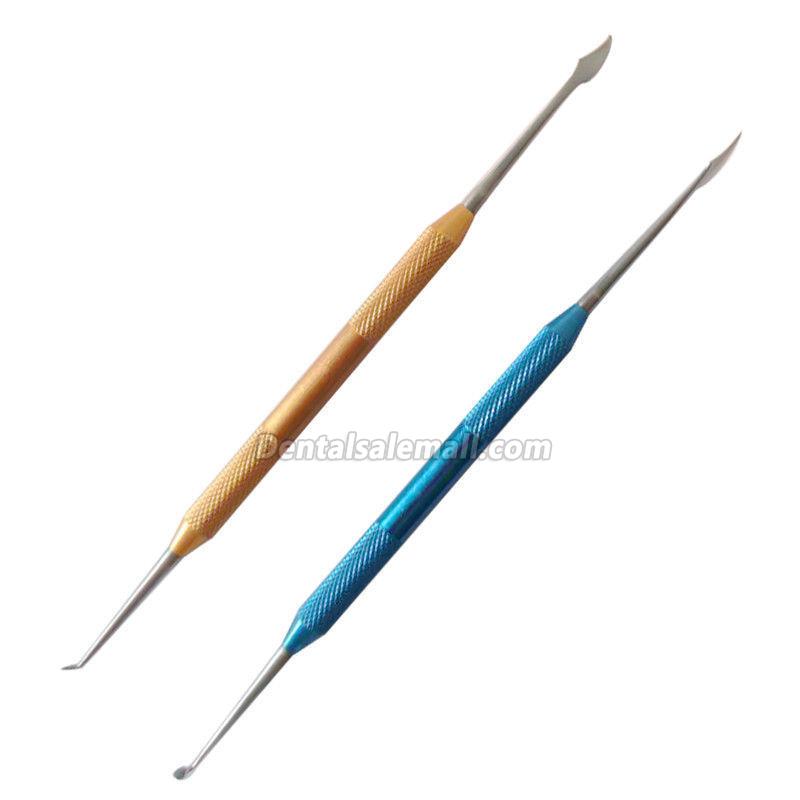 7-Piece Dental Lab Wax Plaster Carving Tool Set Stainless Steel Colorful Dentist image 4