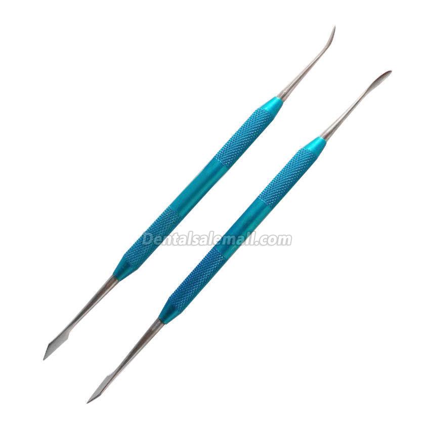 7-Piece Dental Lab Wax Plaster Carving Tool Set Stainless Steel Colorful Dentist image 5