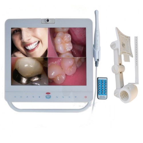 15 Inch Wired Dental Monitor Intra Oral Camera System VGA with VIDEO Port and LCD Holder MD1500 image 1