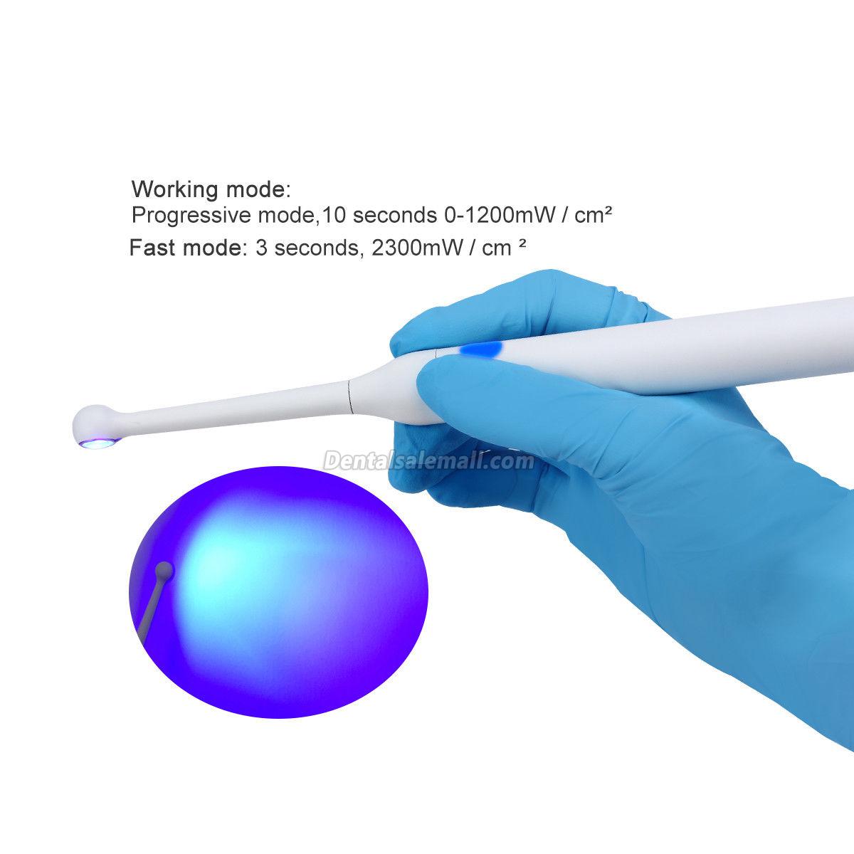 3H X2 Professional Dental Wireless LED Curing Light High Power Over 2300mW/cm² image 13