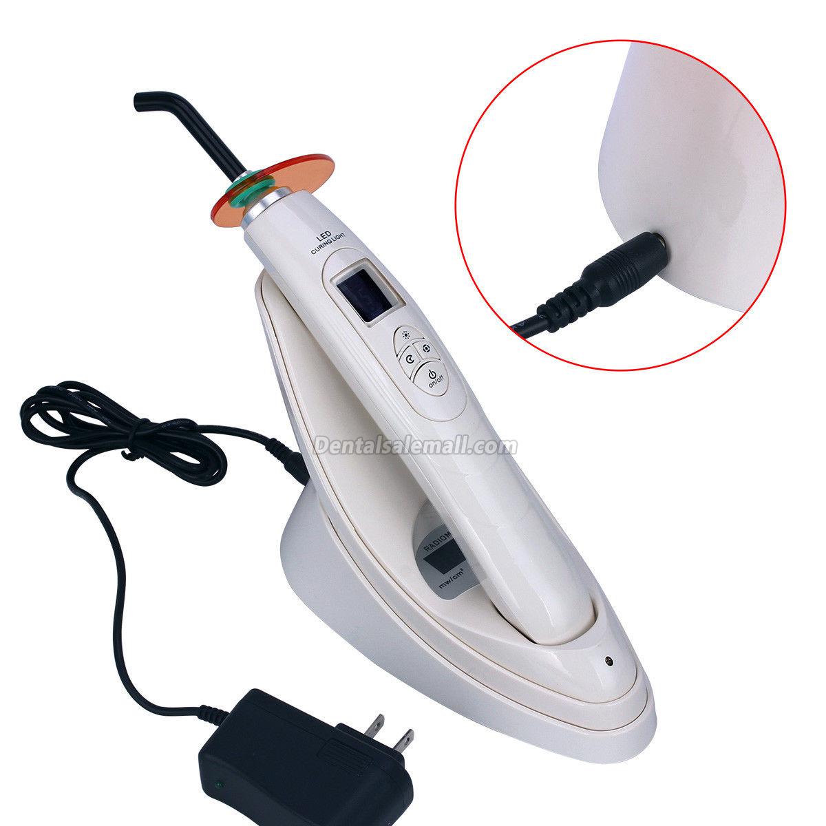 Professional Dental LED Curing Lamp Wireless Resin Cure with Light Meter 2000mW/cm2 image 8