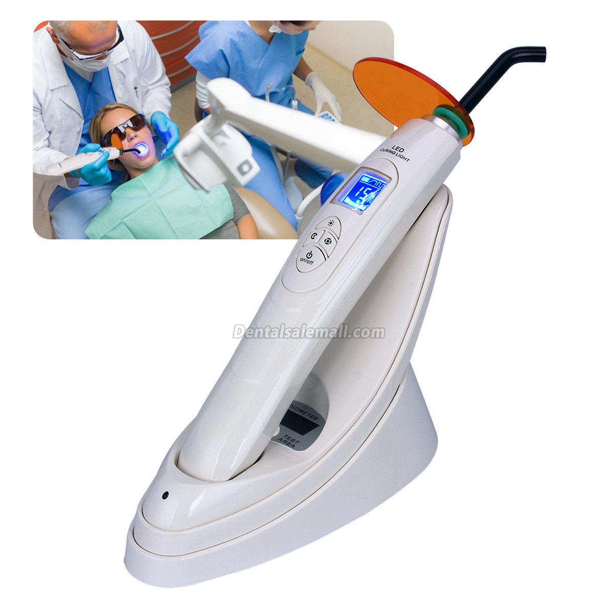 Professional Dental LED Curing Lamp Wireless Resin Cure with Light Meter 2000mW/cm2 image 11
