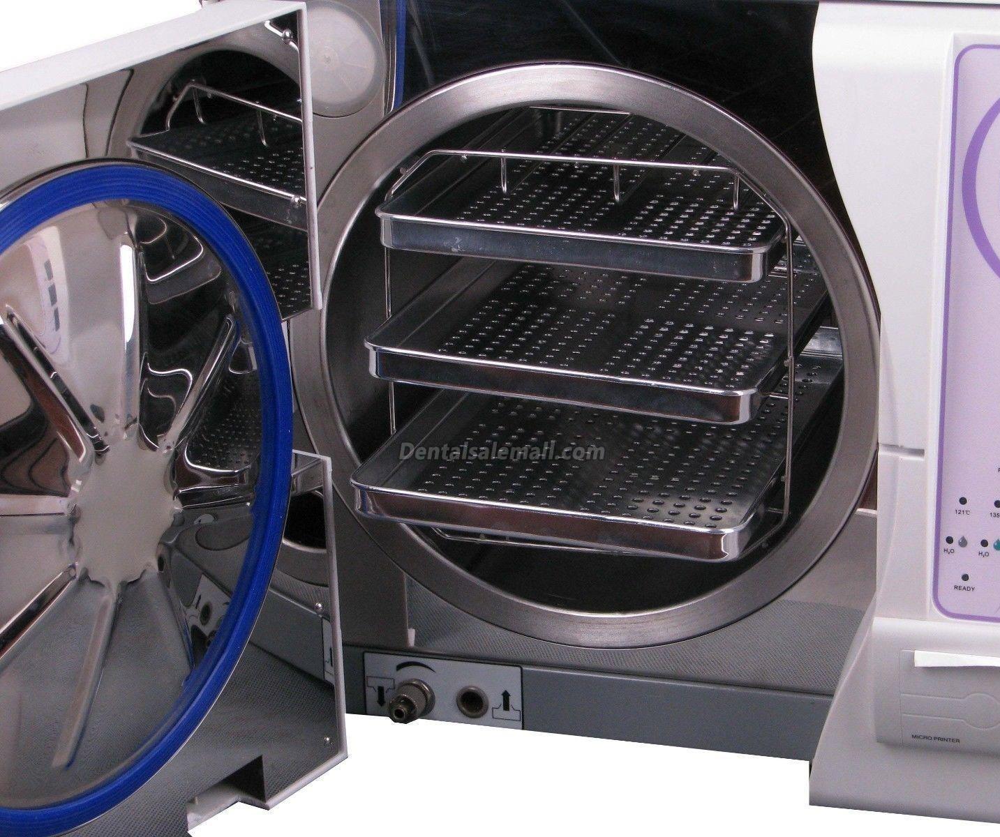 Sun® SUN-II-D 18L Professional Dental Medical Autoclave Sterilizer Vacuum Steam with Printer image 8