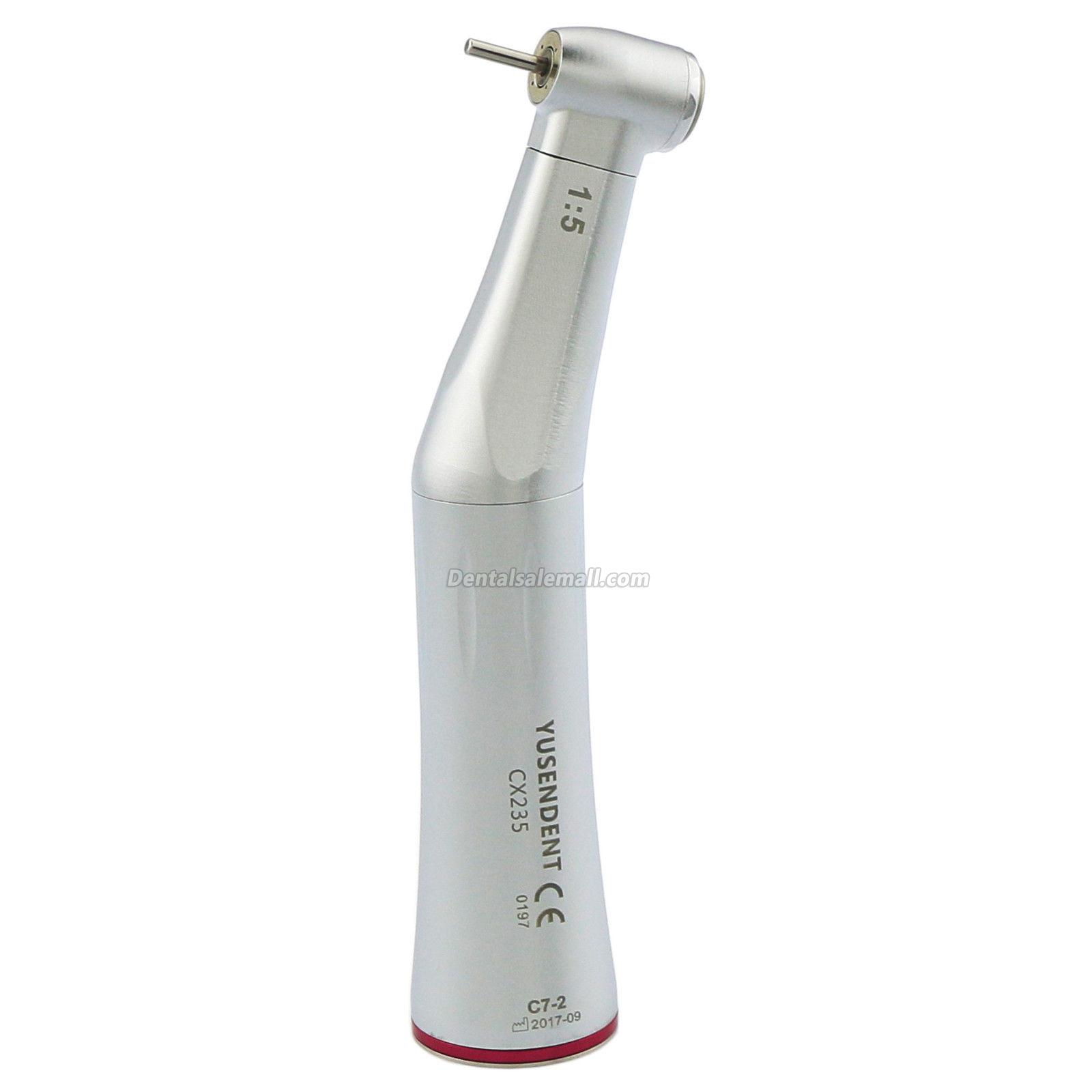 YUSENDENT COXO CX235C7-2 Contra-Angle Multiplier 1:5 Inner Water E-Type Push Button Handpiece for Professional Use image 2