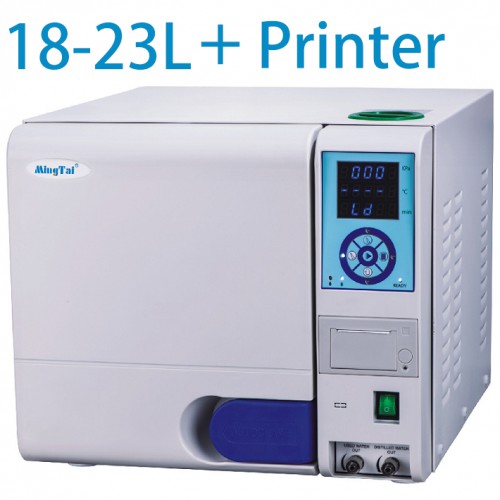 Sun® SUN-III-X Professional Dental Autoclave Sterilizer Vacuum Steam 18-23L ClassB with Printer image 1