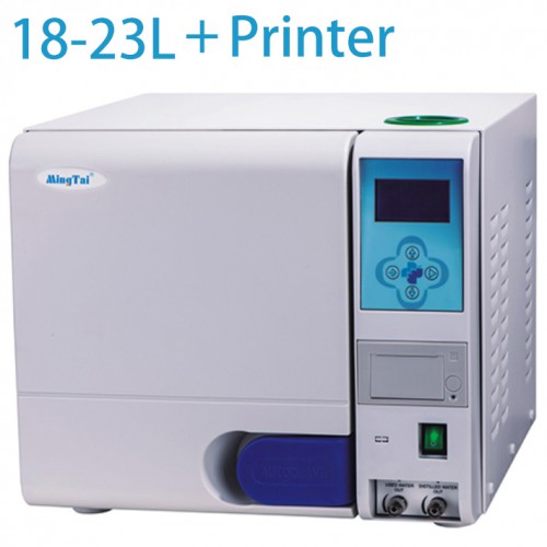 Sun® SUN-III-XC Professional Dental Autoclave Sterilizer Vacuum Steam 18-23L ClassB with Printer image 1