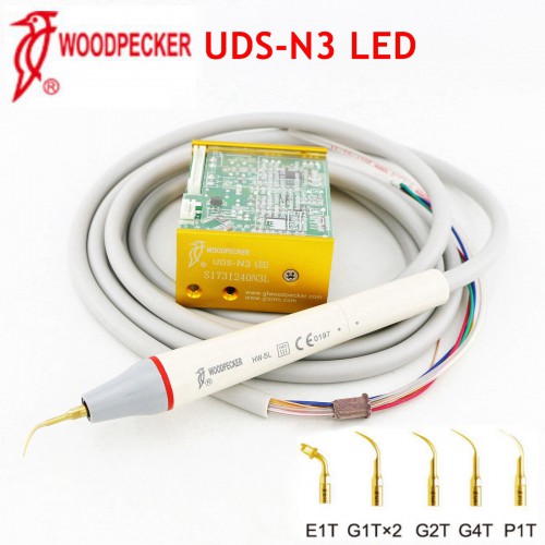 Woodpecker Dental LED Built in Ultrasonic Scaler Handpiece UDS-N3 LED, Compatible with EMS image 1