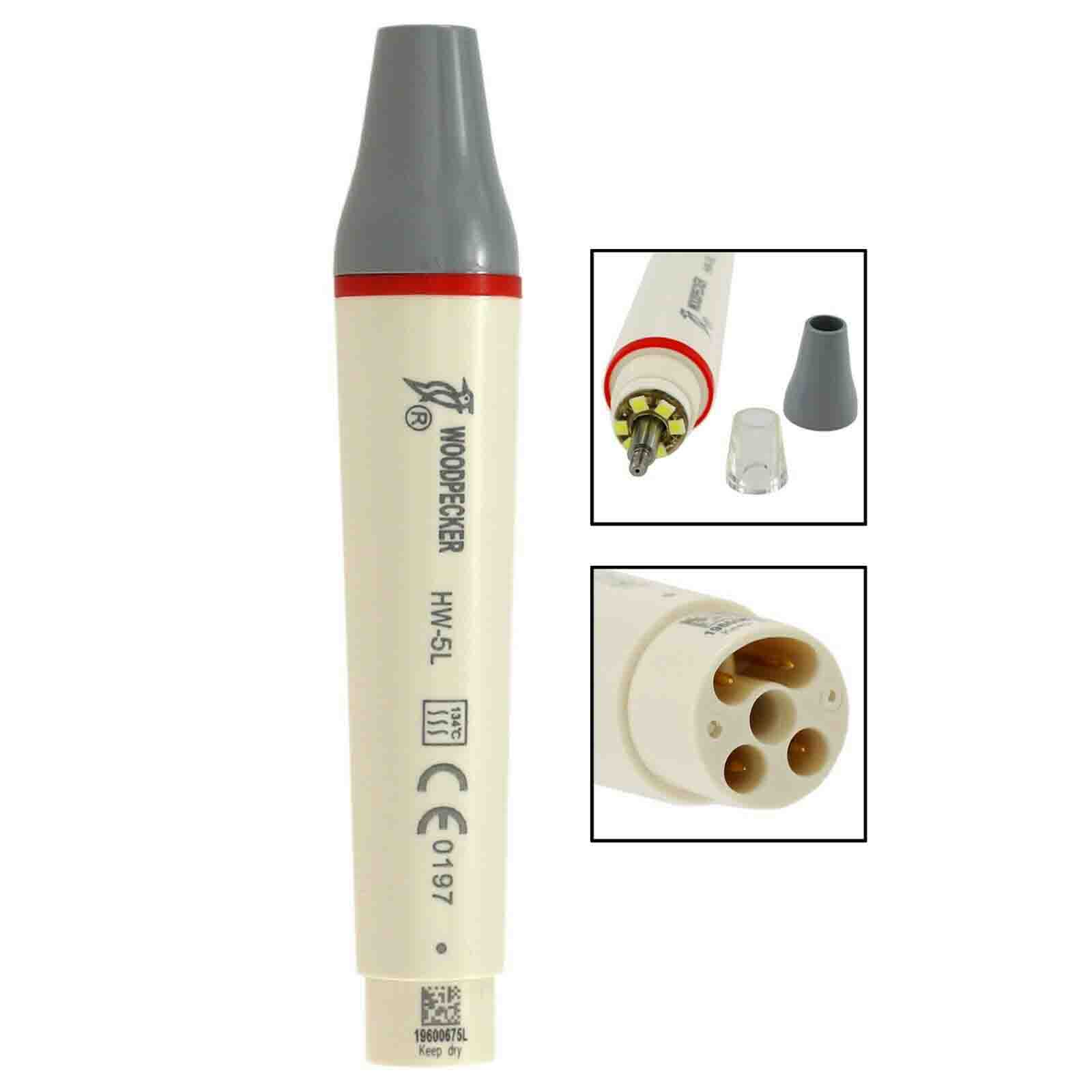 Woodpecker Professional Dental LED Light Ultrasonic Scaler Handpiece HW-5L for UDS LED Scaler image 13