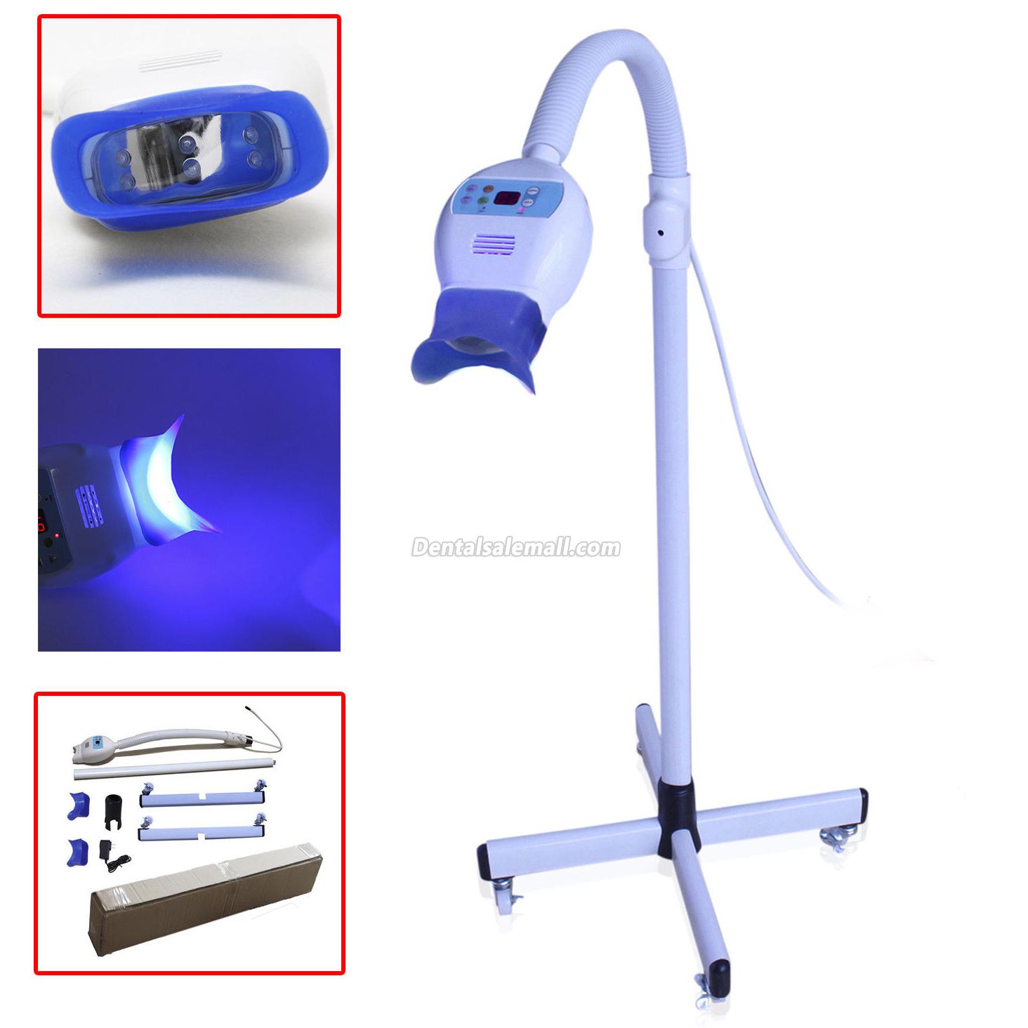 Mobile Professional Dental Teeth Whitening LED Lamp Light Bleaching Accelerator Wheel image 2