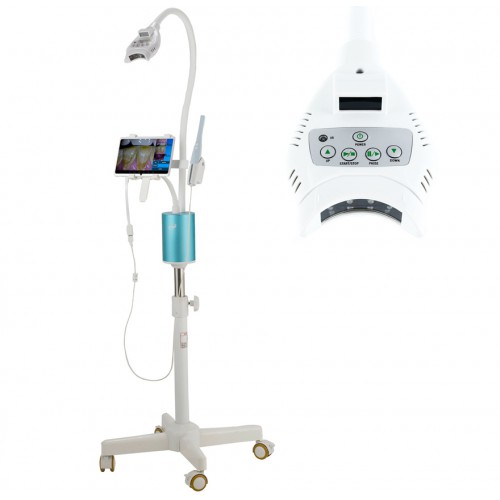 MLG M-66B Professional Professional Dental Led Whitening Lamp Teeth Bleaching Light with 7 Inch LCD Monitor image 1