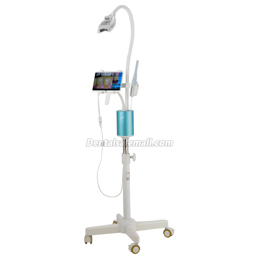 MLG M-66B Professional Professional Dental Led Whitening Lamp Teeth Bleaching Light with 7 Inch LCD Monitor image 3