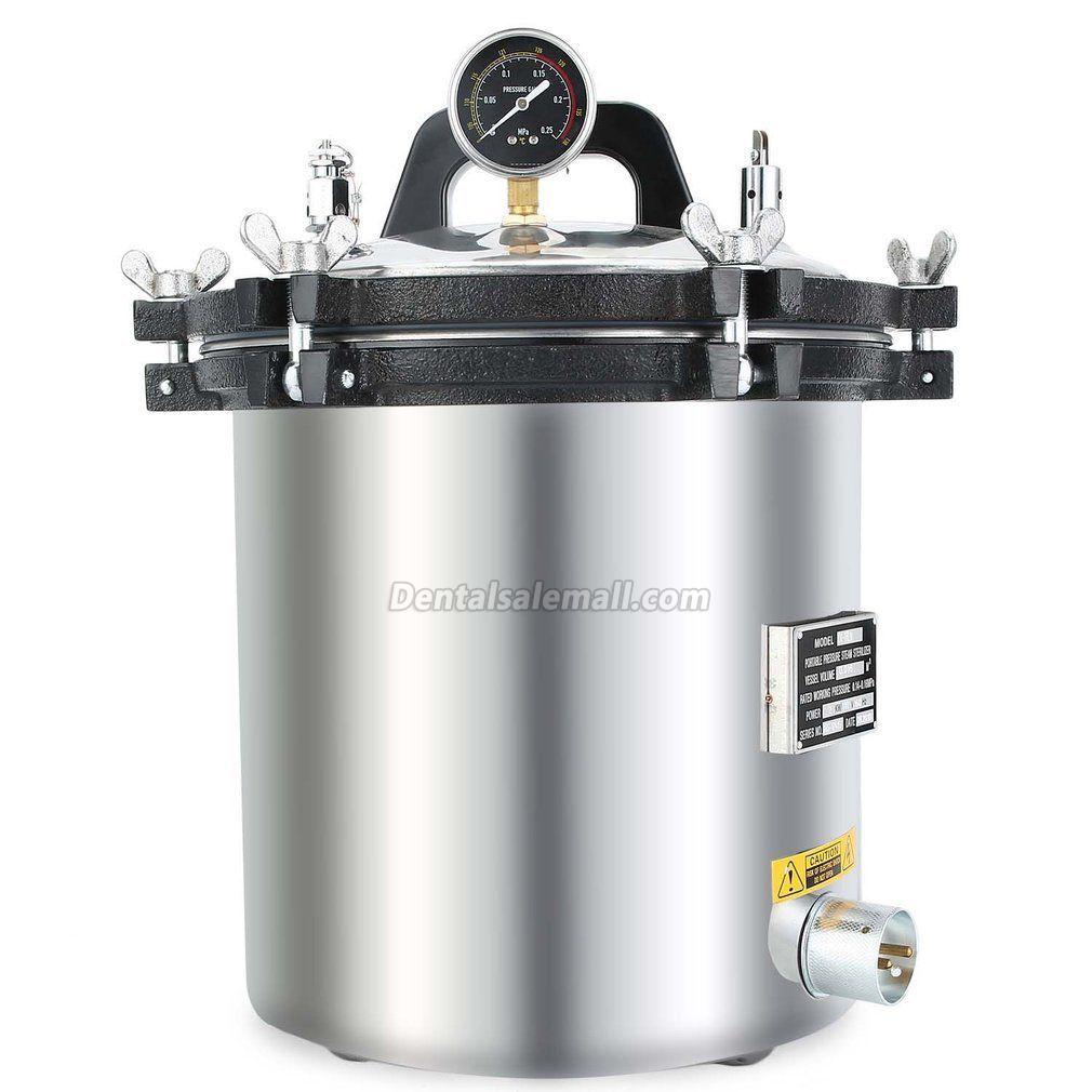 18L High Pressure Steam Sterilizer Medical Professional Dental Tattoo Autoclave Sterilization image 8