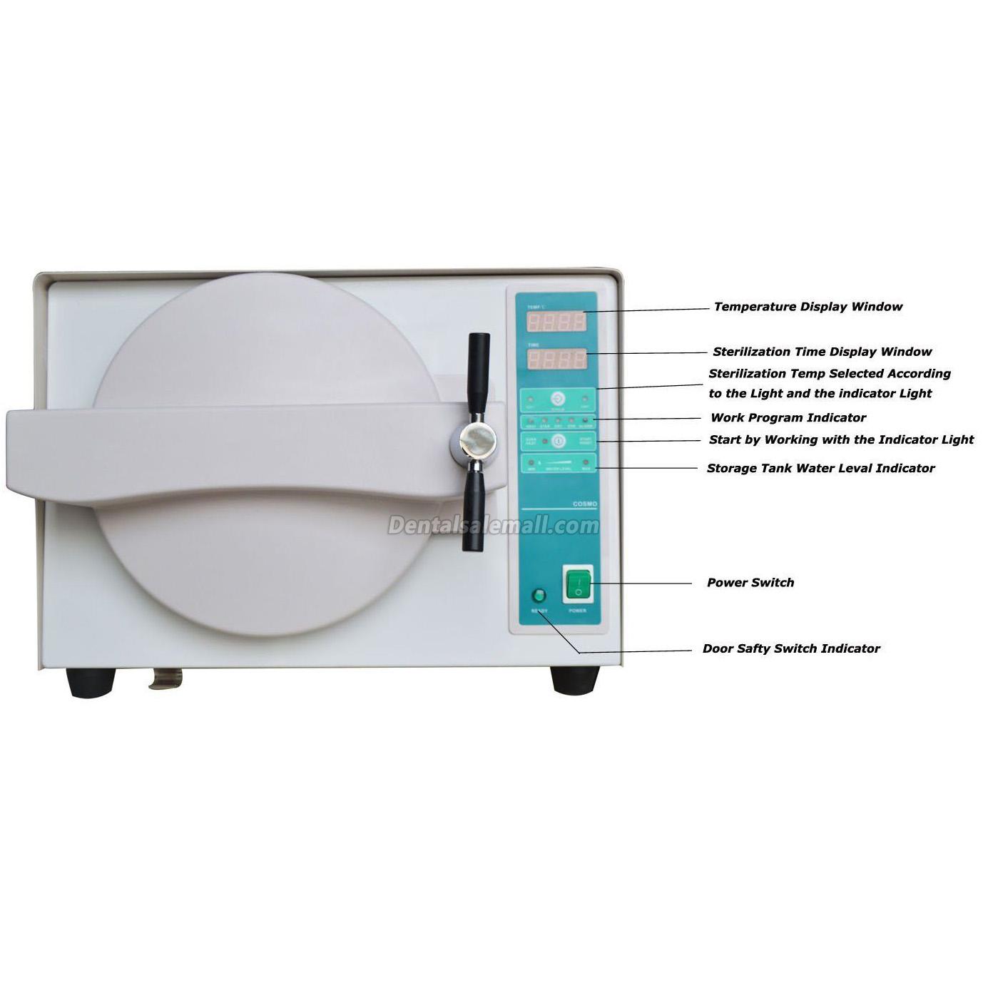 18L Professional Dental Stainless Steel High Pressure Steam Autoclave Sterilizer image 11