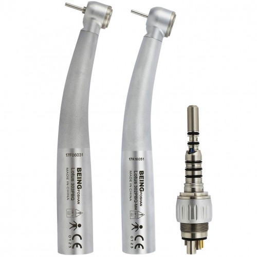 Being Lotus 302/303PBQ Fiber-Optic Led Turbine Handpiece with KaVo Multiflex Coupler for Professional Use image 1