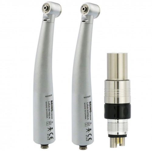 Being Lotus 302/303PBQ Fiber-Optic Turbine Handpiece with NSK Phatelus Coupler for Professional Use image 1