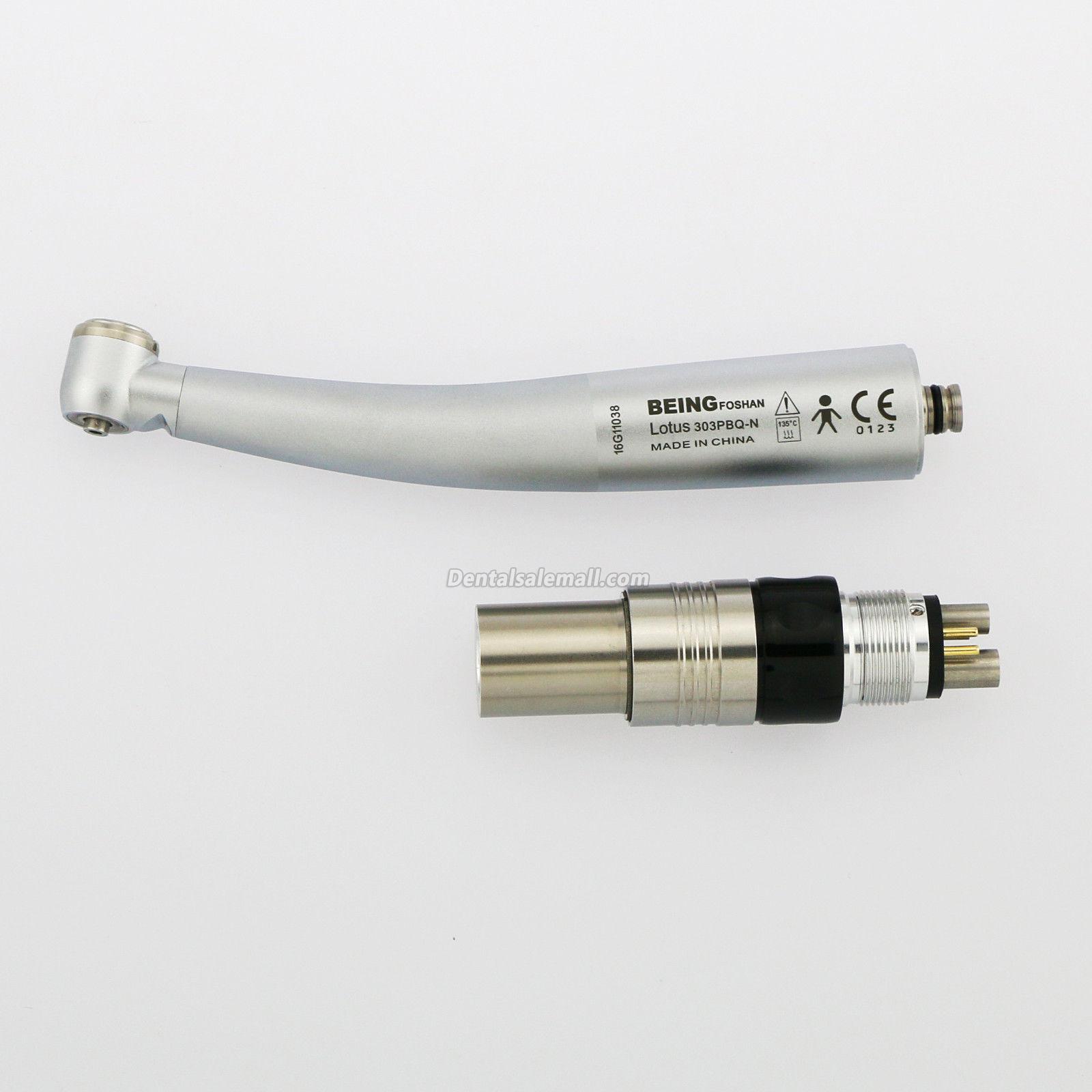 Being Lotus 302/303PBQ Fiber-Optic Turbine Handpiece with NSK Phatelus Coupler for Professional Use image 5