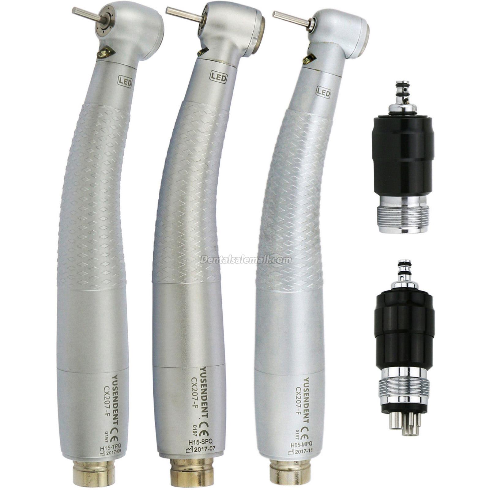 YUSENDENT COXO CX207-F-PQ E-Generator LED High-Speed Handpiece 2/4-Hole NSK Phatelus Coupler for Professional Use image 2