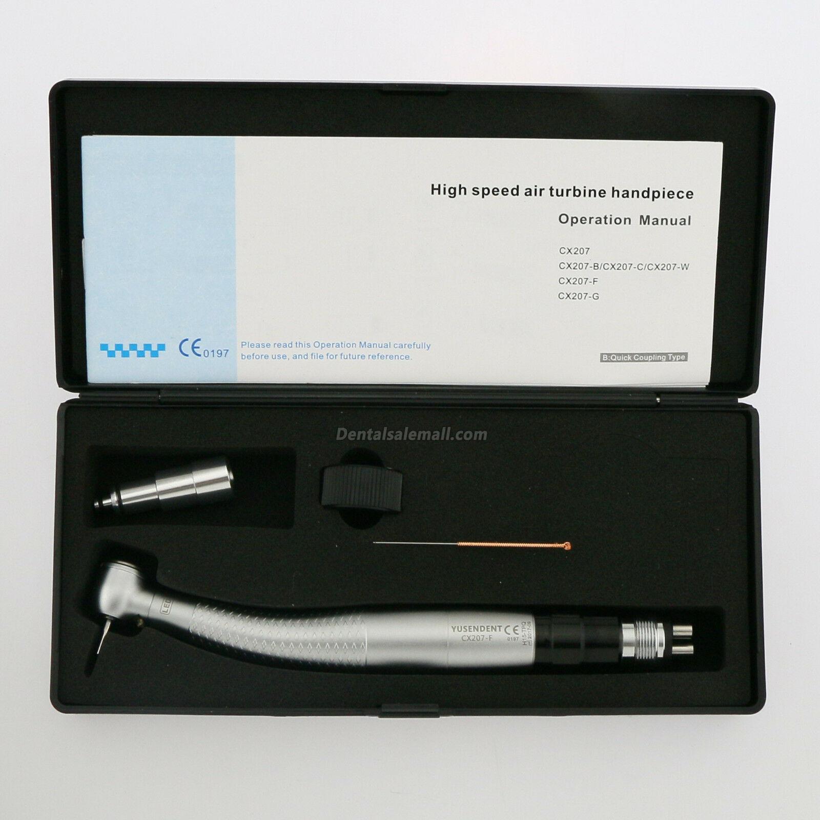YUSENDENT COXO CX207-F-PQ E-Generator LED High-Speed Handpiece 2/4-Hole NSK Phatelus Coupler for Professional Use image 19