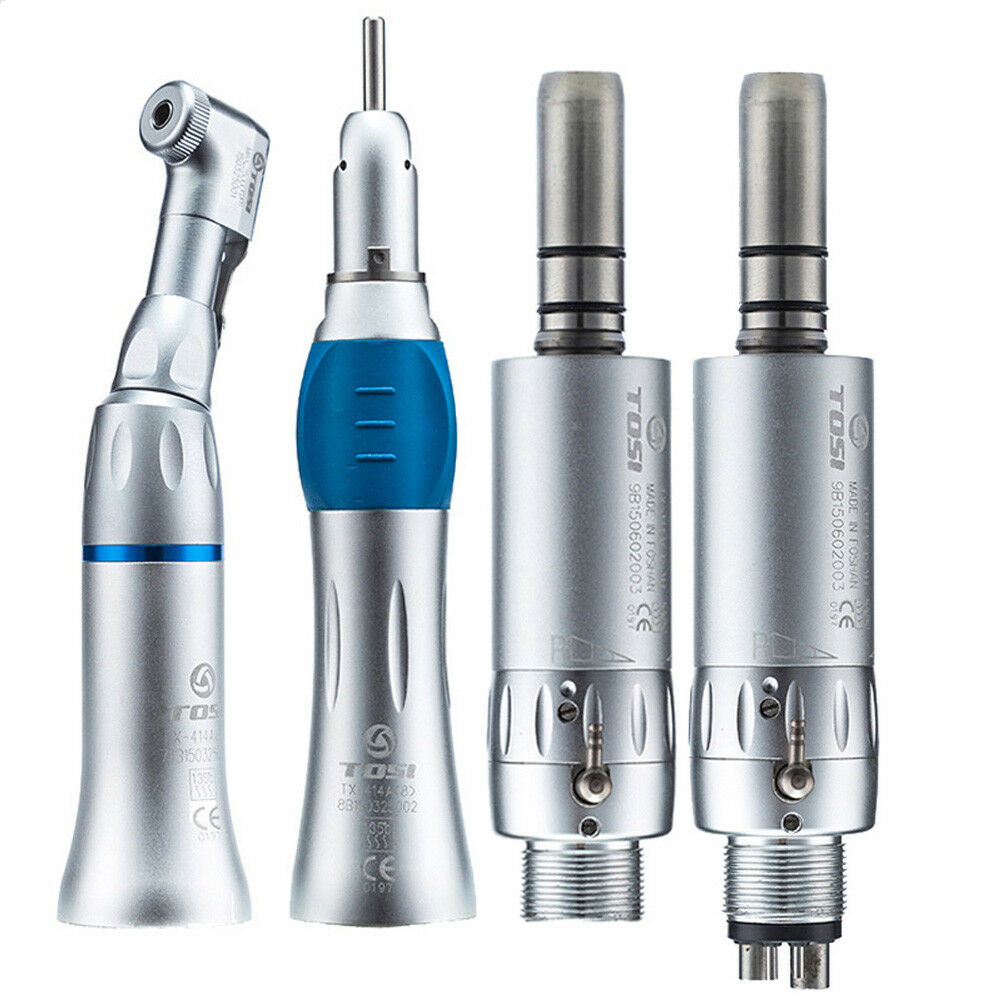 Tosi Dental Low-Speed Handpiece Straight Contra-Angle Air Motor 2/4-Hole TX-414B image 3