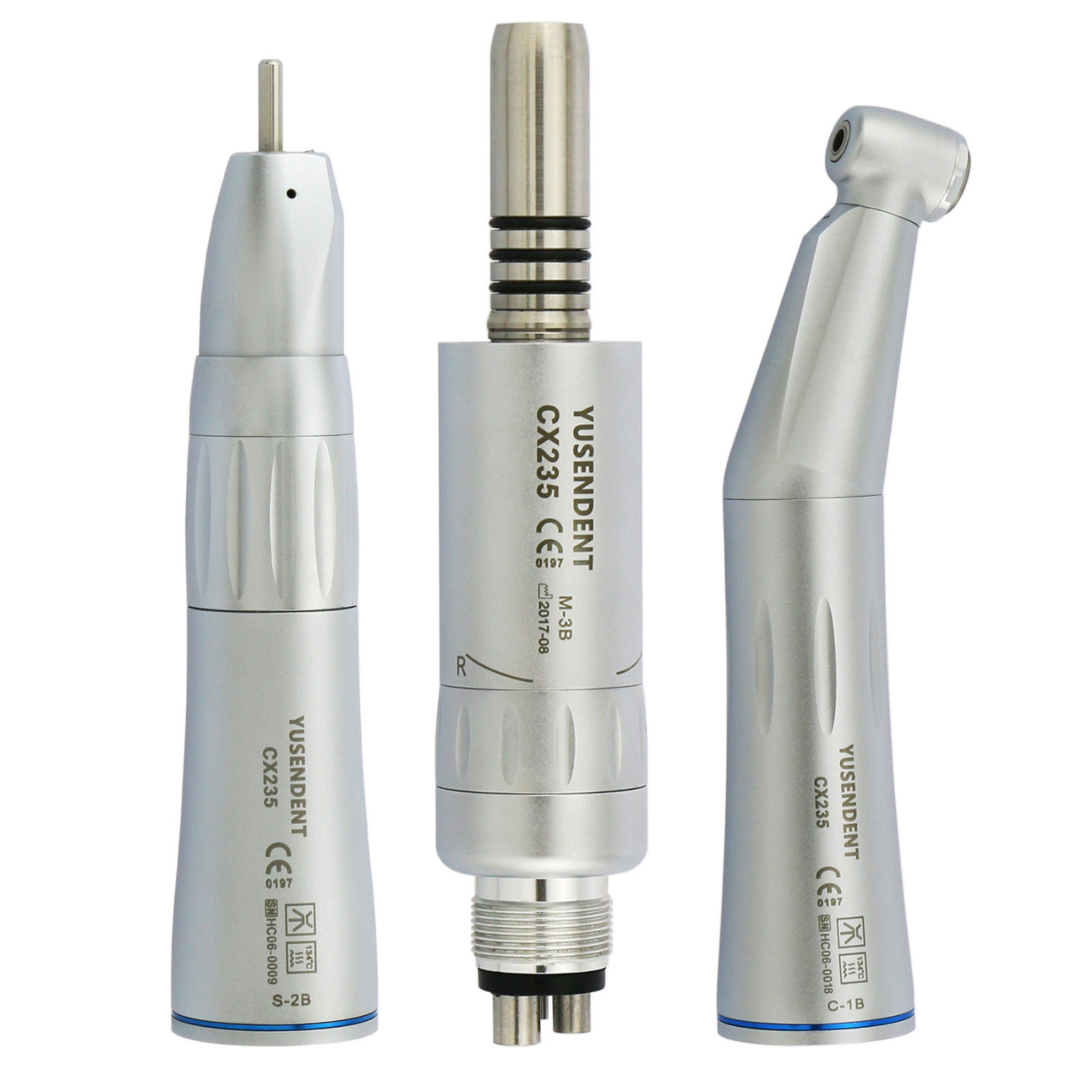 YUSENDENT COXO CX235-B Inner Water Low-Speed Contra-Angle Air Motor Straight Handpiece Kit for Professional Use image 3