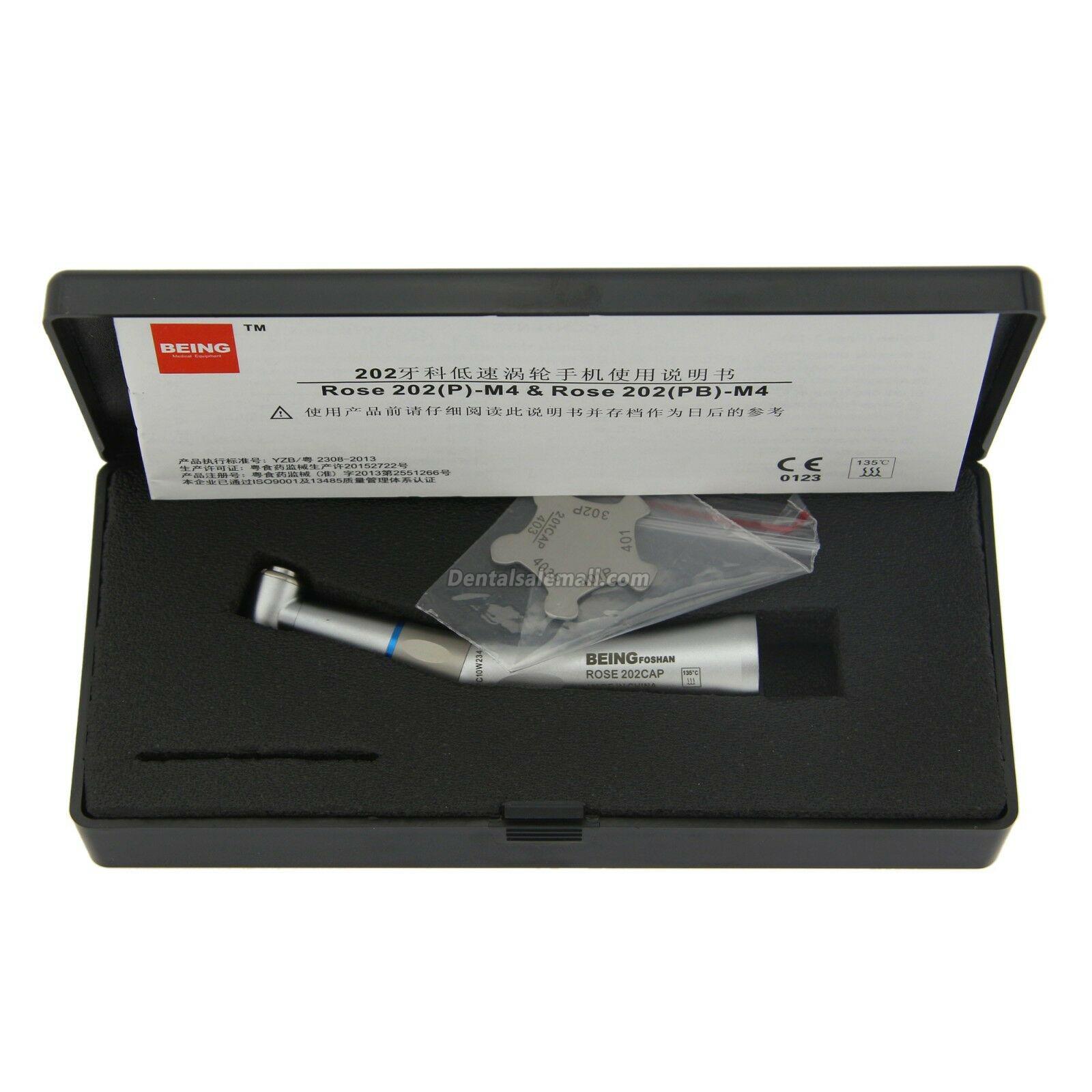 Being Rose 202CAP Professional Dental Low-Speed Contra-Angle Handpiece E Type image 11