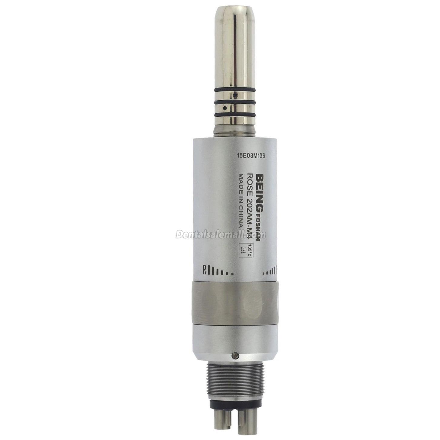 Being Rose 202AM-M4 Dental Air Motor 4-Hole Low-Speed Handpiece Inner Water, Compatible with KaVo image 3