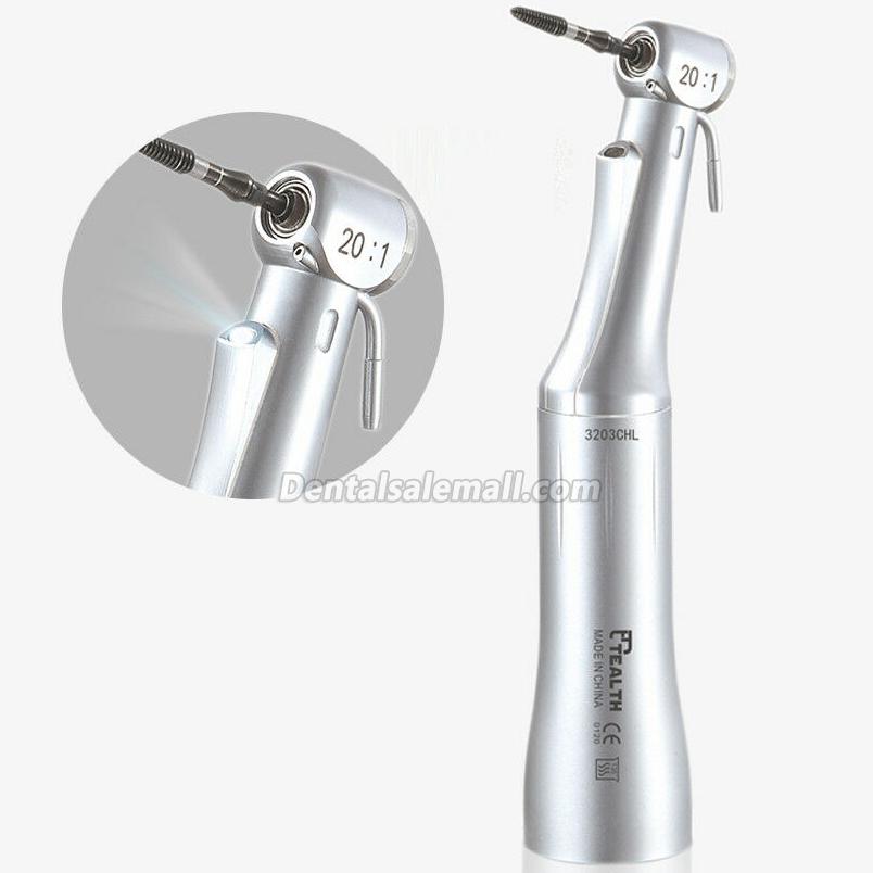 Tealth 3203CHL 20:1 Fiber Optica Implant Contra-Angle Handpiece for Professional Use image 2
