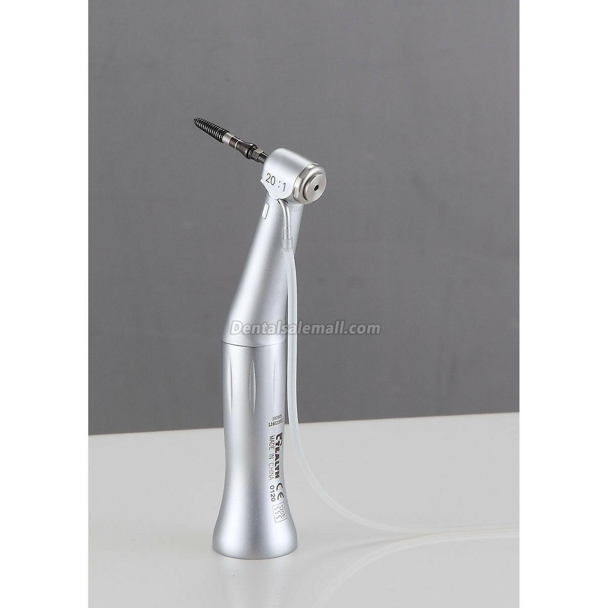Tealth 3203CH Detachable 20:1 Professional Dental Implant Reduction Contra-Angle Handpiece image 6