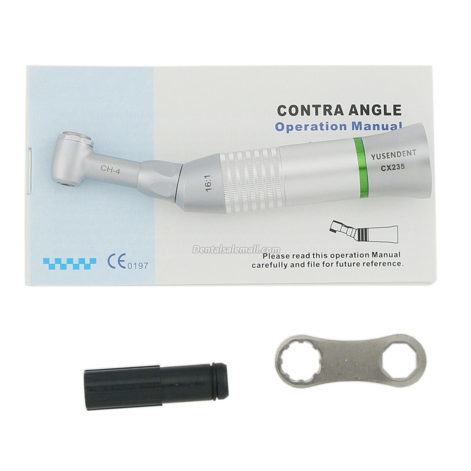 YUSENDENT CX235 C4-4 Endo Contra-Angle 16:1 Professional Dental Push Botton Handpiece image 7