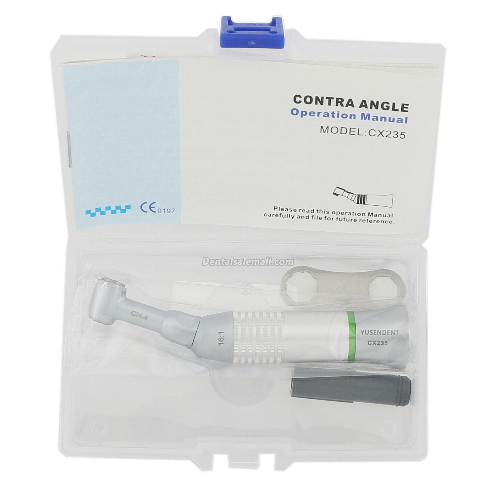 YUSENDENT CX235 C4-4 Endo Contra-Angle 16:1 Professional Dental Push Botton Handpiece image 11