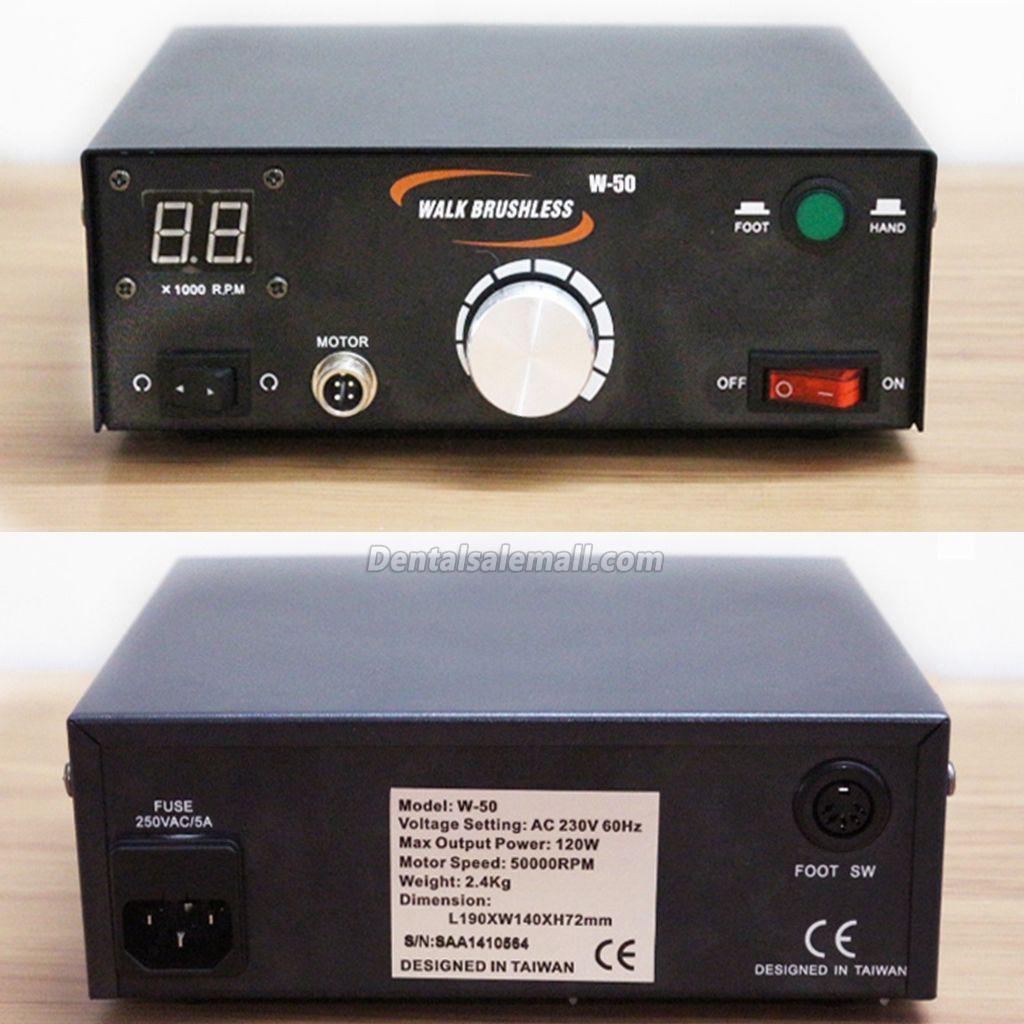 Dental Lab Brushless Micromotor Polishing Machine with 50K rpm Micro Motor Handpiece image 6