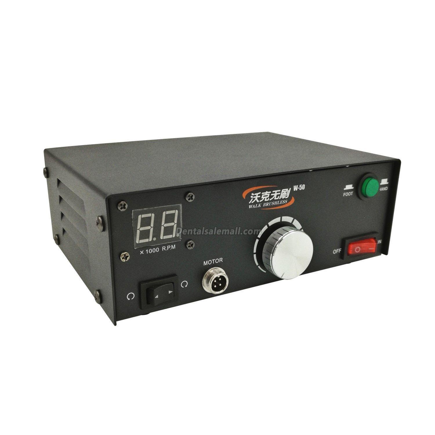Dental Lab Brushless Micromotor Polishing Machine with 50K rpm Micro Motor Handpiece image 4