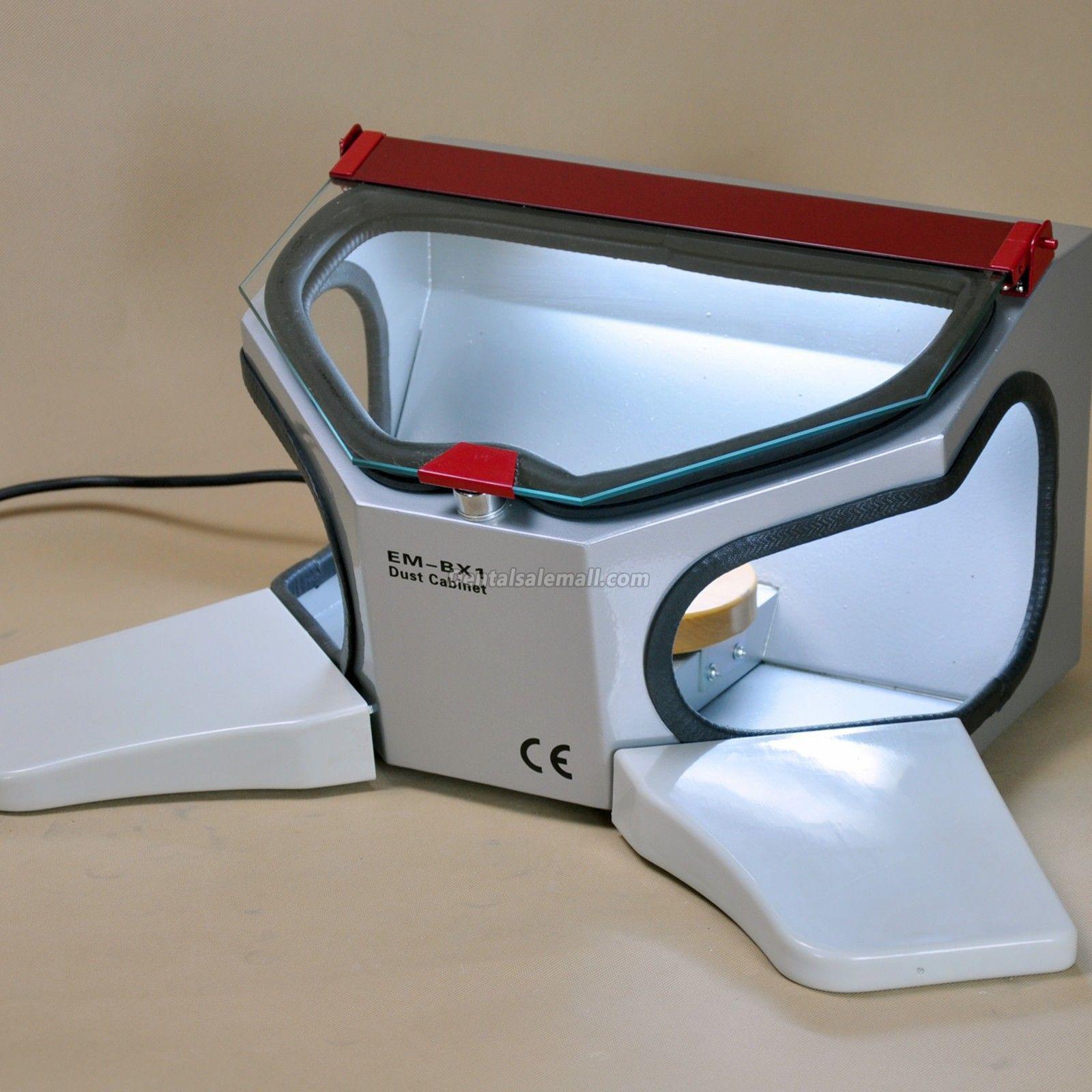AiXin EM-BX1 Professional Dental Lab Sandblasting Sand Blaster Dust Cabinet Cold Light Sandblaster image 4