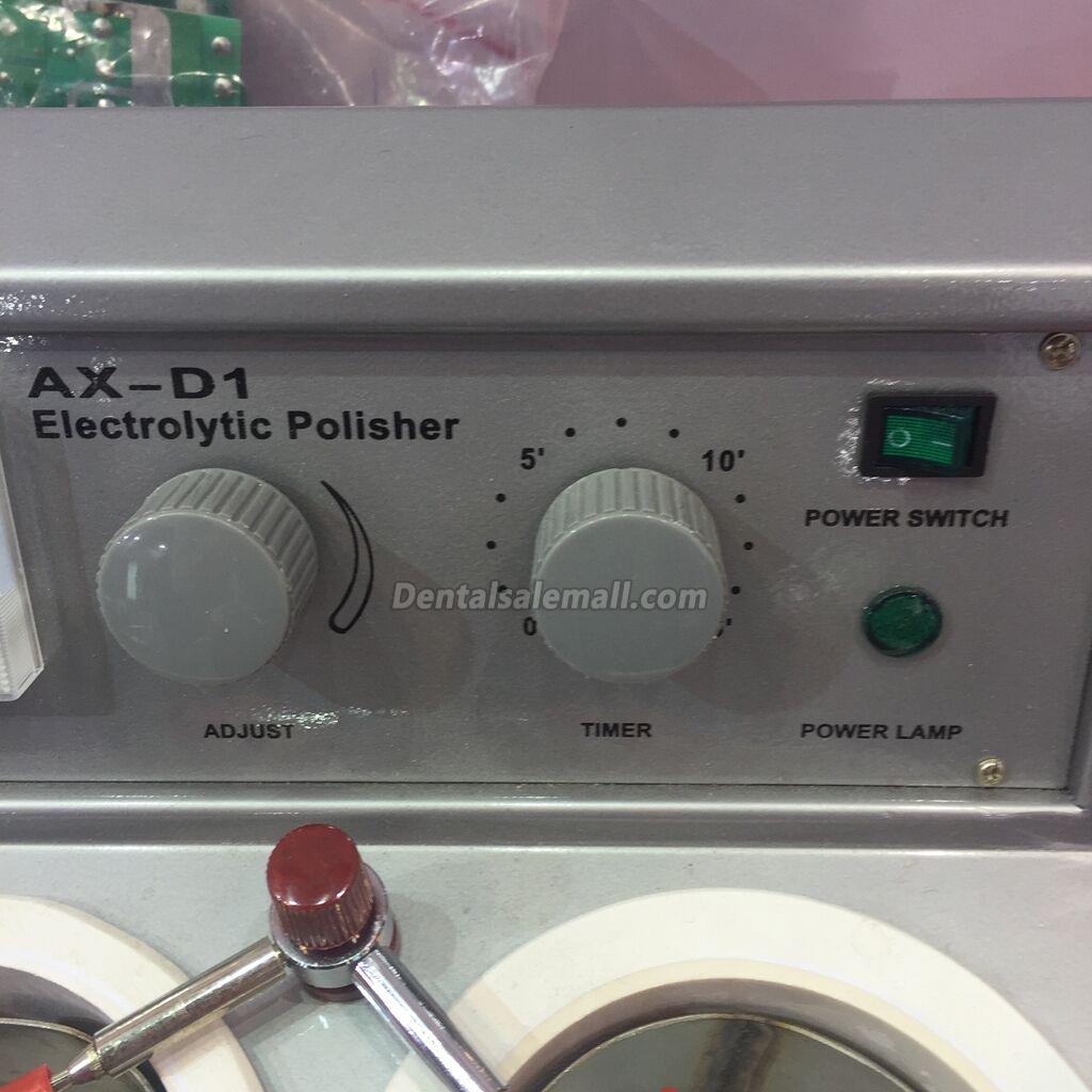 AiXin AX-D1 Professional Dental Lab Electrolytic Polisher with Two Water Bath Equipment image 4