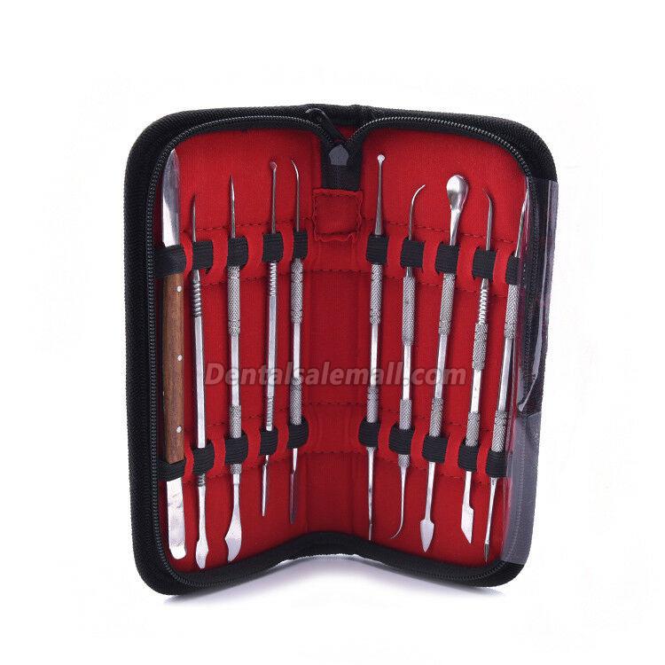 Professional Dental Lab Equipment Surgical Wax Carving Tools Set Sculpture Knife Instructment image 2